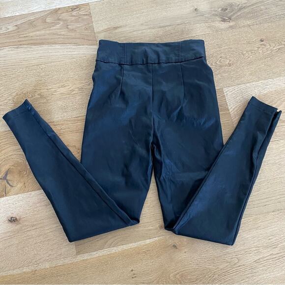 White Fox Boutique - Acting Out Pants in Black with Silver - Picture 6 of 7